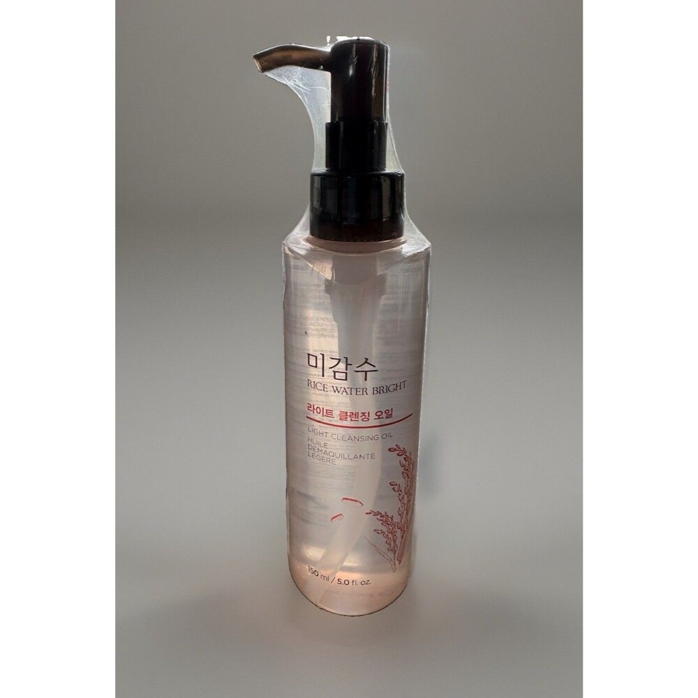 The Face Shop Rice Water Bright Light Cleansing Oil 5 fl oz  / 150ml New Sealed